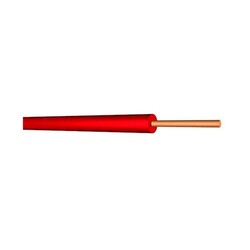 Öznur Nya Kablo 2,5mm Kırmızı (H07Z1-U) Halojen Free - 2