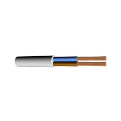 Öznur TTR ( H05VV-F ) Kablo 2x2,5 mm² Beyaz - 1
