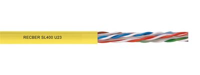 Reçber SL400 U23 LSZHSARI Category 6 U/UTP 4x2x23AWG -305 - 1