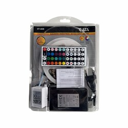 Cata Ct-4558 Rgb Şerit Led Seti (5 Mt Rgb Led 15 Renk+Trafo+Rgb Kumanda) - 3