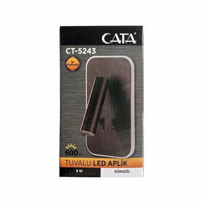 Cata 9W Tuvalu Led Aplik (Dış Mekan) (Günışığı) CT-5243 - 2