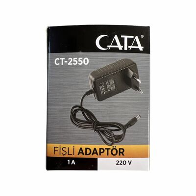 Cata CT-2550 10 Watt 1 Amper Fişli Adaptör - 1
