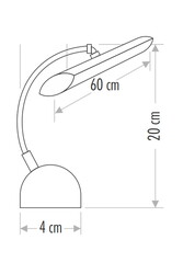 Cata 10W Ledli Kuğu Aplik (Günışığı) CT-5219 - 2