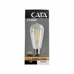 Cata CT-4353 8 Watt Flament Led Ampül Günışığı - 2
