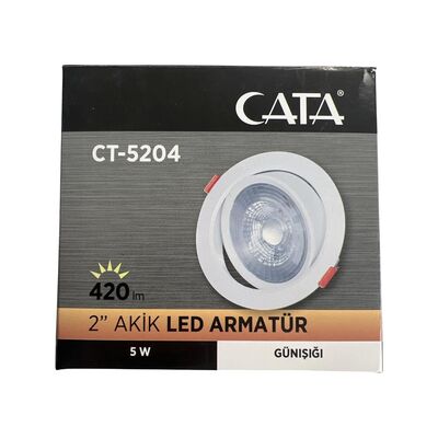 Cata 5w Akik Smd Led Armatür(G.Işığı) Ct-5204