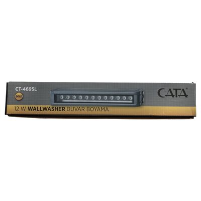 Cata 12W Gold Wallwasher 30CM (Beyaz) CT-4695 - 2