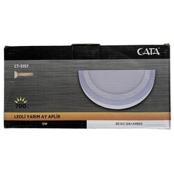 Cata 12W Yarım Ay Aplik (Amber) CT-5157 - 2