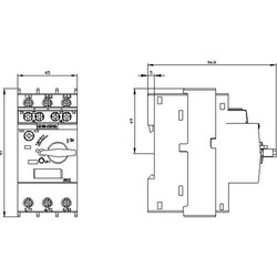 Siemens 3RV2011-1HA10 5.5-8 A Motor Koruma Şalteri - 2