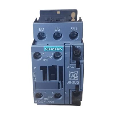 Siemens 3RT2027-1AP00 15KW 32A 220VAC 1no 1nc Sırıus Kontaktör Sıemens - 1