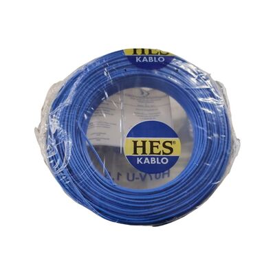 Hes Nya Kablo 1,5 Mm Mavi ( H07v-U ) - 3