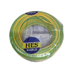 Hes Nya Kablo 4 Mm Sarıyeşil (H07z1-U) Halojen Free - 3