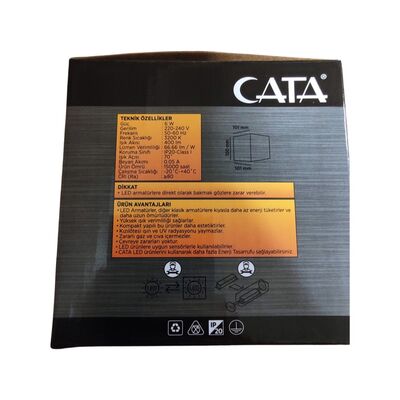 Cata 6W Bahama Led Aplik (Dış Mekan) (Ayarlanabilir Işık) CT-5214 G - 3