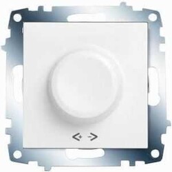 Viko Karre/Meridian Beyaz Pro RL Led Dimmer 6-100W Mekanizma+Düğme/Kapak 90967129 - 1