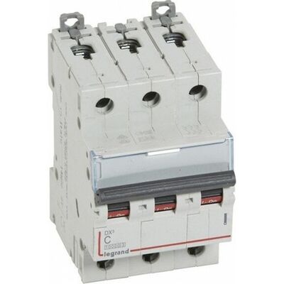 Legrand - 409256 3x25 Amper 10kA C Tipi Xg3 Otomatik Sigorta - 1