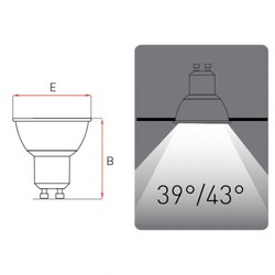 Panasonic LED Lamba 6W (4000K) (GU10 Duy) - 2