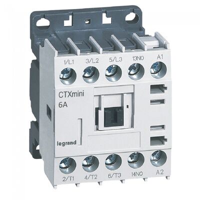 Legrand - 417006 CTX3 Mini CT 3K 6A 1No 230V Ac Kontaktör - 1