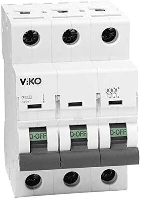 Viko - 6VTB-3C100 3x100A 6kA C Tipi Otomatik Sigorta - 1