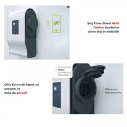 Legrand Green'up Bluetooth Plastik Araç Şarj İstasyonu 3P 22kW M3 058002 - 5