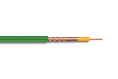 Reçber 307059 RG 6 U/6 PHY-PVC Cu/Cu Yeşil Koaksiyel Kablo - 1