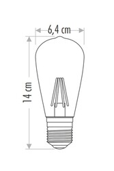 Cata CT-4353 8 Watt Flament Led Ampül Günışığı - 3