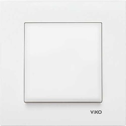 Viko Karre/Meridian Beyaz Boşluk Kapağı Mekanizma (Çerçeve Hariç) - 1