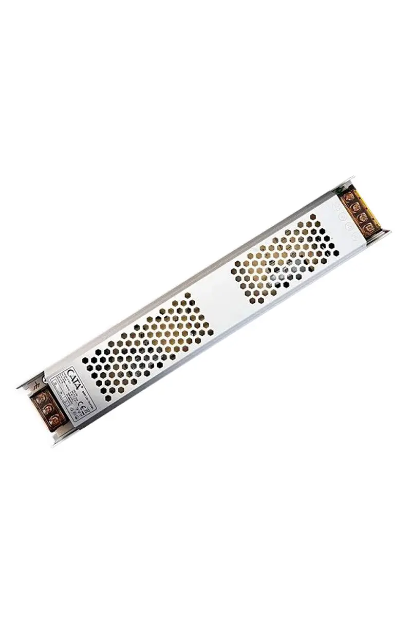 Cata CT-2677 21 Amper Şerit Led Trafosu 250W Süper Slim Fansız - 1