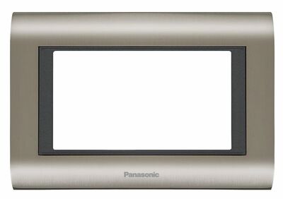 Viko Panasonic Thea Sistema 3M İnox Füme Çerçeve - 1