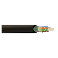 Erat 8 CORE MM 50/125 OM2 SLT SJSA PE Fiber Optik Kablo - 1