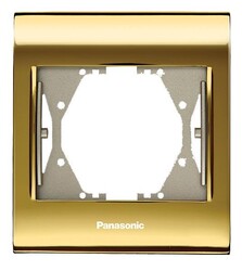 Viko Panasonic Thea Blu Gold + Dore Tekli Çerçeve - 1