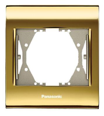 Viko Panasonic Thea Blu Gold + Dore Tekli Çerçeve - 1