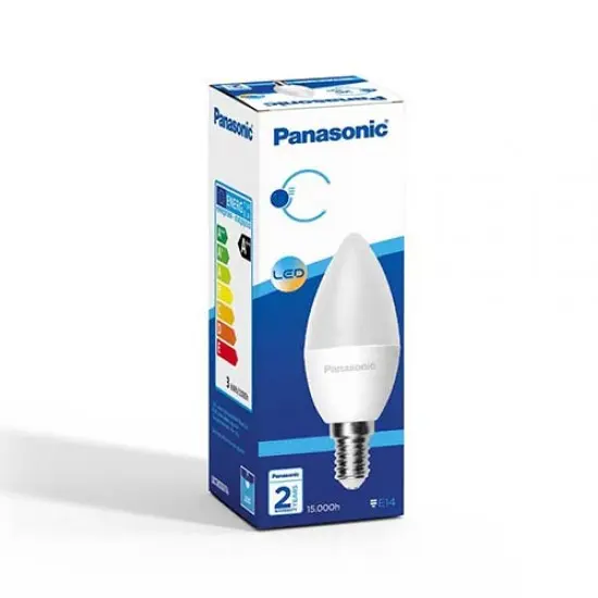 Panasonic E14 LED Lamba 6,5W 630lm 2700K Günışığı LDCCH07LG1R4 - 2