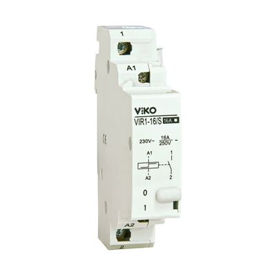 Viko Modular Darbe Akım Anahtarı 16A 1NO - 1