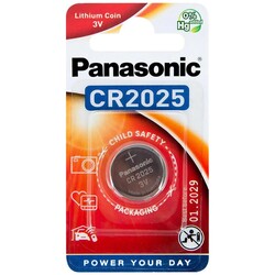 Panasonic CR-2025 3V Pil - 1