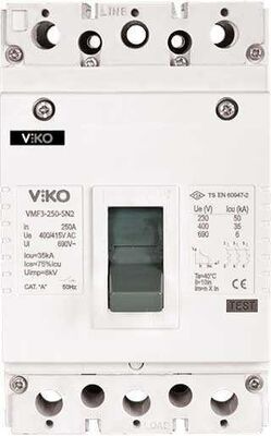 Viko Kompakt Şalter Sabit 25kA 3x40A SN2 - 1