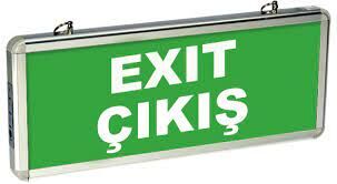 Pelsan EXIT Led Çift Yön - 1