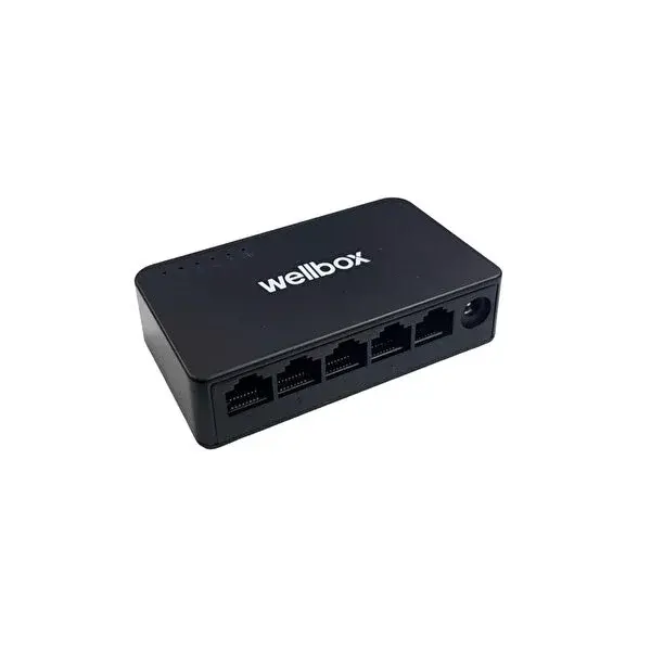 WellBox WB-1005GS 5 Port 10/100/1000 Gigabit Ethernet Switch - 1