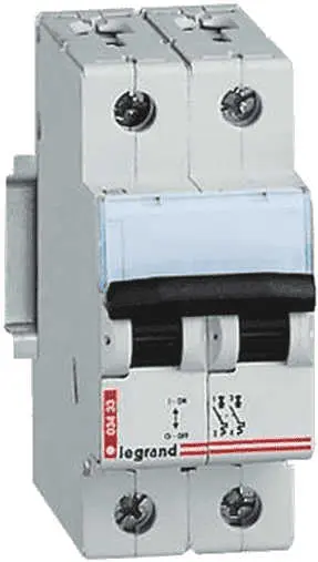 Legrand - 403680 2x25 Amper 6kA C Tipi Xg3 Otomatik Sigorta - 1
