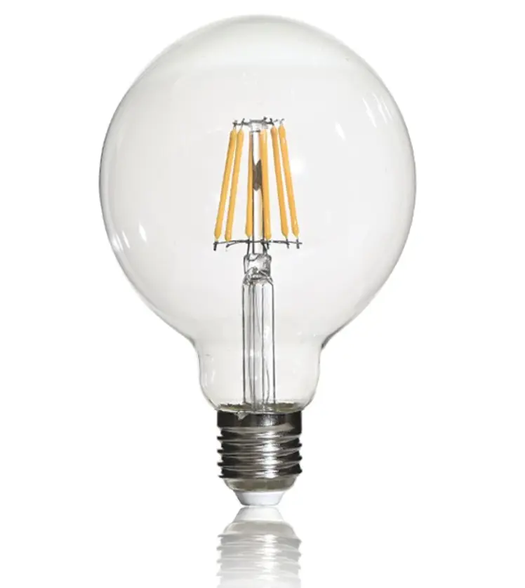 Cata 6W Edison Led Ampul G95 Glop Ampül (Beyaz Işık) CT-4354 - 1