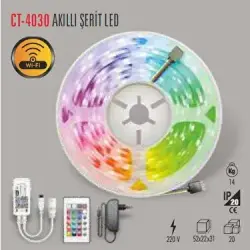 Cata Tuya Akıllı Rgb Led Şerit (16 Milyon Renk) CT-4030 - 3