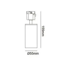 Jupiter JK650B Monofaze Soketli Ray Spot - 2