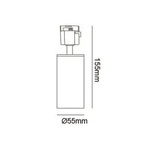 Jupiter JK650B Monofaze Soketli Ray Spot - 2