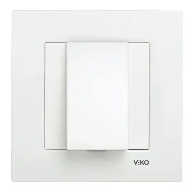 Viko Karre/Meridian Beyaz Kablo Çıkış Mekanizma (Çerçeve Hariç) - 1
