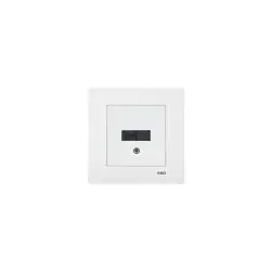 Viko Karre/Meridian Fiber Optik Konnektör Beyaz (Çerçevesiz) 90967023 - 1