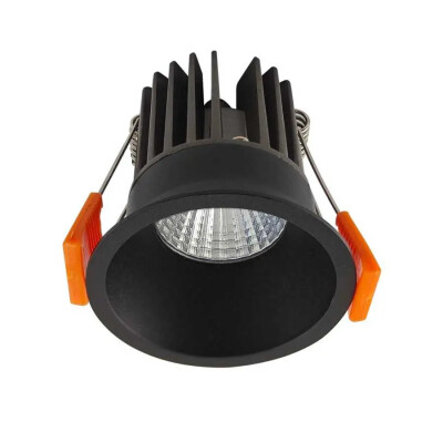 Jupiter LS557 S Siyah Sabit Spot 3000K Günışığı - Jupiter