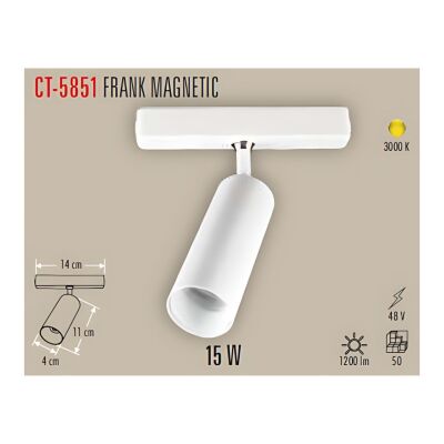 Cata CT-5851 Frank Magnetic 15W Günışığı - 3
