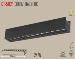 Cata CT-5821 Cortez Magnetic 24W Günışığı - 4