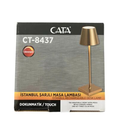 Cata CT-8437 İstanbul Şarjlı Masa Lambası - 2