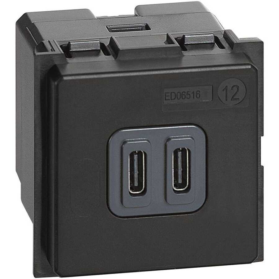 Bticino Type C USB Şarj Priz 3A 5 VDC Mekanizma 2m