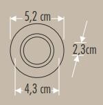 Cata CT-5269 3W Beta Yıldız Led Spot Hareketli Günışığı 4000K - 2