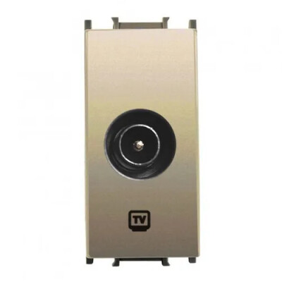 Thea Panasonic Modüler Dore Tv-Sat Alt Düğme Kapak Sonlu - Thea/Panasonic